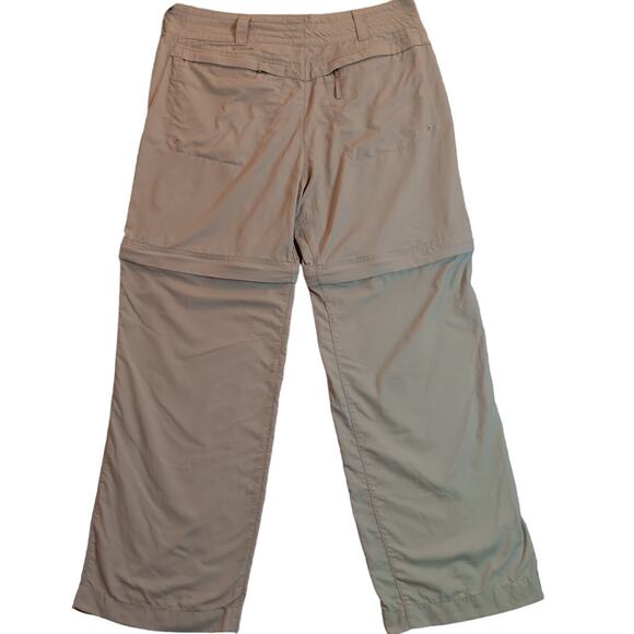 Columbia Titanium Convertible Pants Womens 12 33X29 Light Tan Packable - Picture 1 of 16